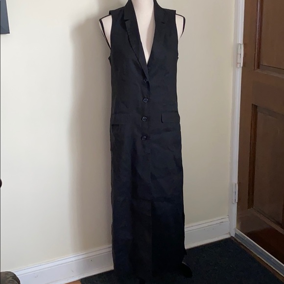 NWOT Anthropologie Cartonnier Black Vest Size 4 - Picture 2 of 8